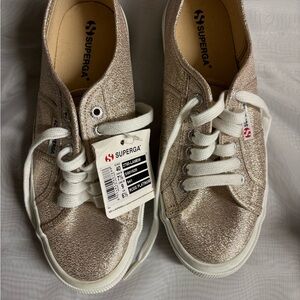 Superga Metallic Rose Platinum Sneakers